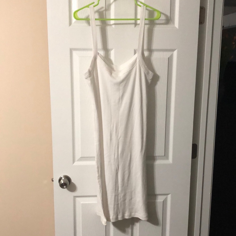 NWOT ribbed cotton tank dress XL